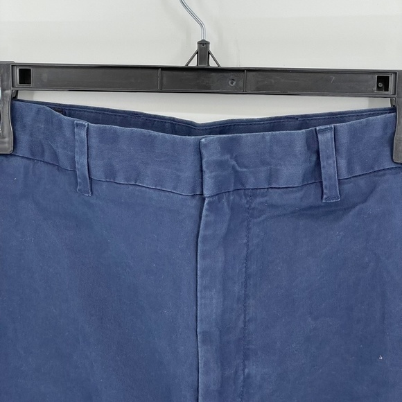 NORDSTROM Slim Fit Flat Front Navy Dockers - Picture 4 of 5